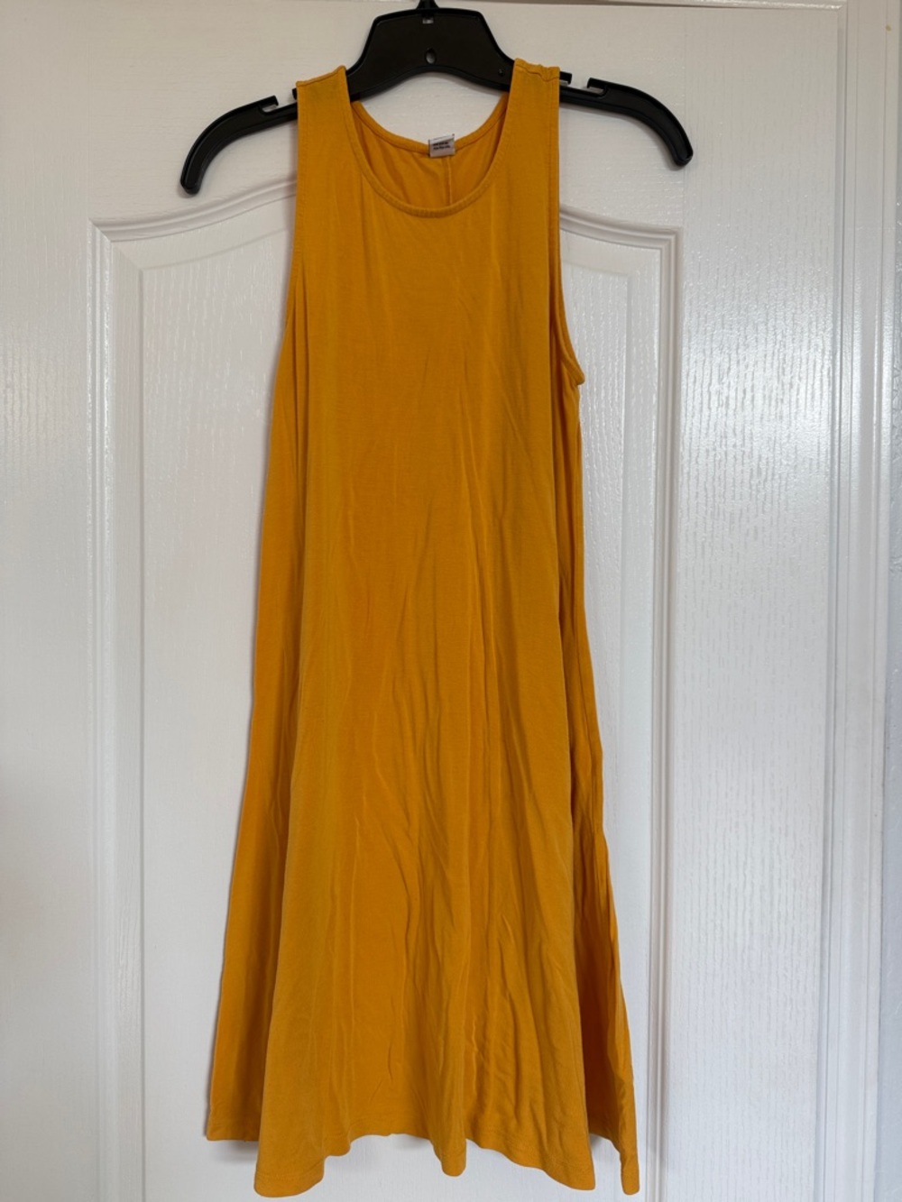 Old Navy Sleeveless Maxi Dress in Mustard